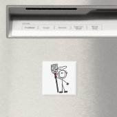 Koch mit Pfanne Magnet (In Situ (Geschirrspüler))