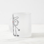 Koch mit Spachtel Mattglastasse (Vorderseite Links)