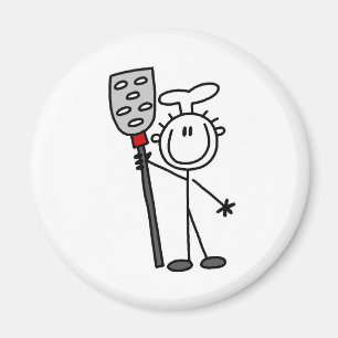 Koch mit Spatula Magnet