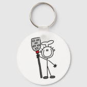Koch mit Spatula Schlüsselanhänger (Vorderseite)