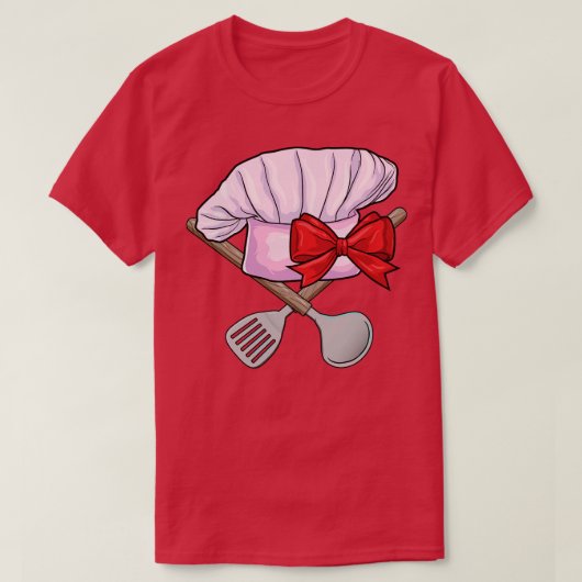 Koch mit Spoon T-Shirt (Design vorne)