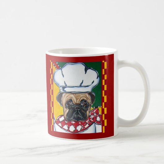 Koch Mops Kaffeetasse (Rechts)