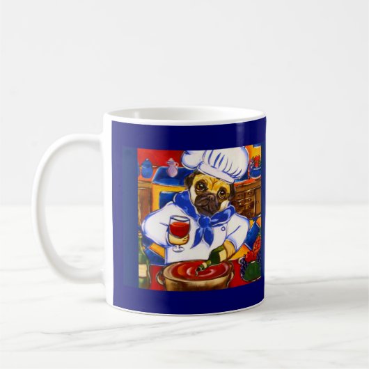 Koch Mops Kaffeetasse (Links)