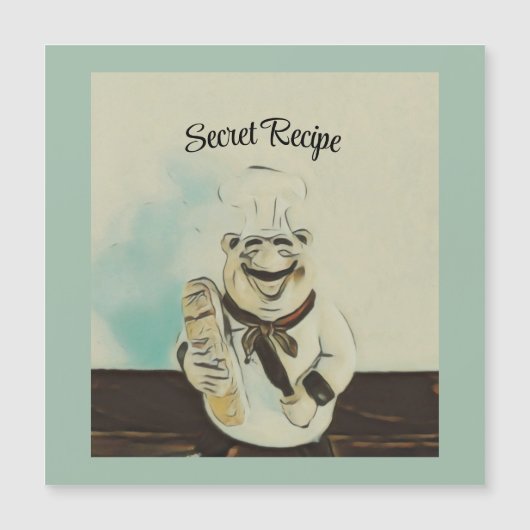 Koch-Multifunktionskarte Magnetkarte (Vorderseite)