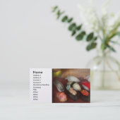 Koch - Nahrung - oh, aß ich Sushi gestern Abend Visitenkarte (Stehend Vorderseite)