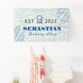 Koch Name Bakery Shop Logo Banner (Insitu)