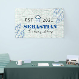 Koch Name Bakery Shop Logo Banner