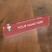 Koch Namensplakette (Seite)