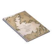 KOCH: NEUFUNDLAND, 1763 NOTIZBLOCK (Rechte Seite)