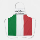 Koch Nonna Italy Flag All-over Print-Schürze Schürze (Vorderseite)