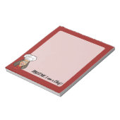 Koch Notizblock (Rotiert)