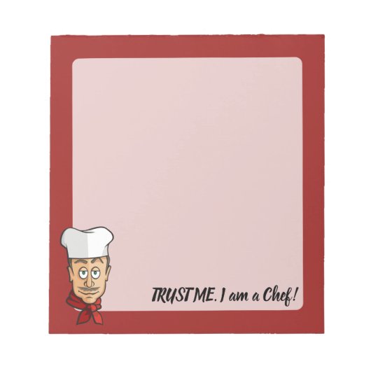 Koch Notizblock (Vorderseite)