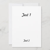 Koch Nutcracker Einladung (Rückseite)