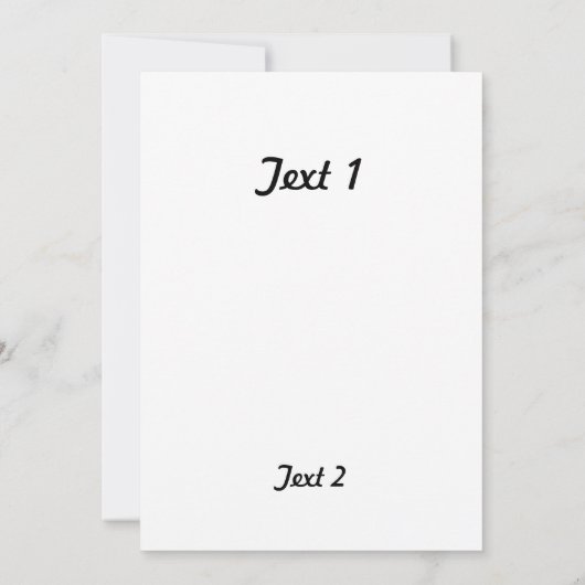 Koch Nutcracker  Einladung (Rückseite)