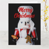 Koch Nutcracker Karte (Gelbe Blume)