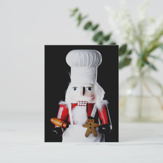 Koch Nutcracker Postkarte (Stehend Vorderseite)