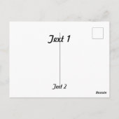 Koch Nutcracker Postkarte (Rückseite)