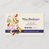 Koch oder Catering oder Restaurant Schöne Landscha Visitenkarte (Vorderseite)