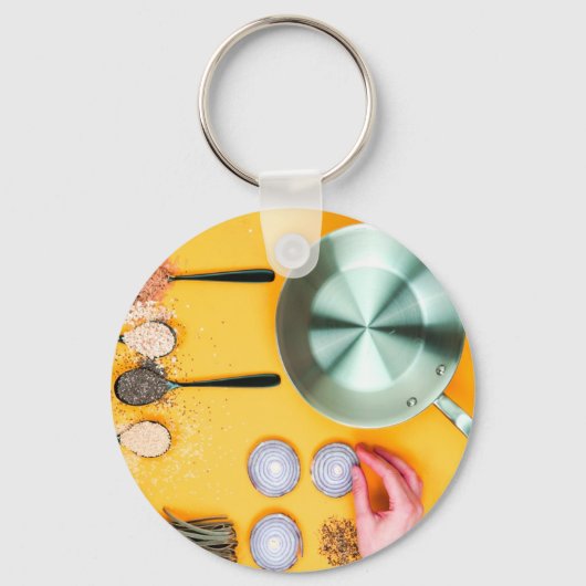 Koch Pan Schlüsselanhänger (Vorderseite)