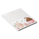 Koch-Pastell-Desserts nach Maß Notizblock (angewinkelt)