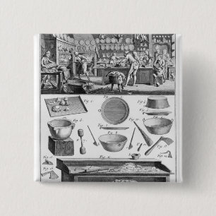 Koch, Pastetenbäcker, Lebensmittellieferant Button