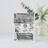 Koch, Pastrykoch, Caterer Postkarte (Stehend Vorderseite)