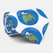 Koch Peacock, Küss den Koch! Krawatte (Gerollt)