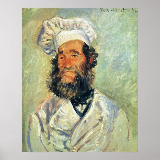 Koch Père Paul von Claude Monet Poster (Vorne)