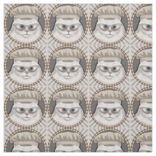 Koch Persian Cat Stoff (Muster)
