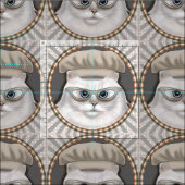 Koch Persian Cat Stoff (Kachel)
