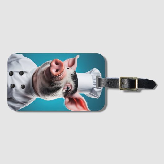 Koch Pig Gepäckanhänger (Vorderseite (Horizontal))