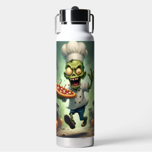 Koch Pizza, Halloween, Autor Natasha Us Trinkflasche
