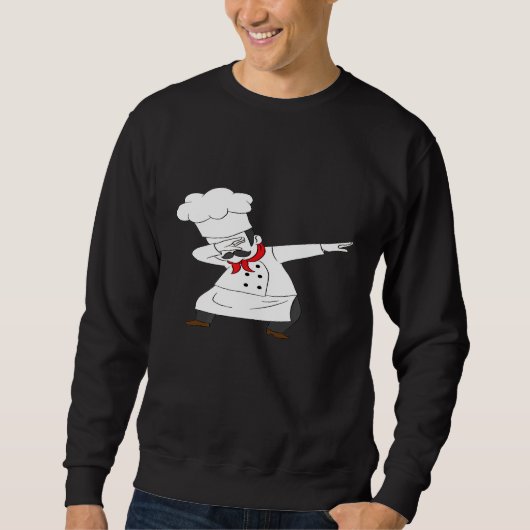 Koch Pizza Maker Dab Dabbing Sweatshirt (Vorderseite)