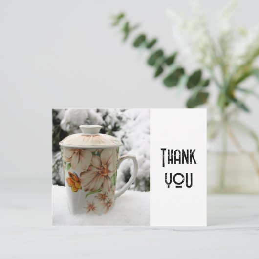 Koch Postcard danken Postkarte (Stehend Vorderseite)