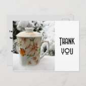 Koch Postcard danken Postkarte (Vorne/Hinten)