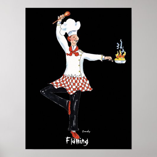Koch-Poster Poster (Vorne)