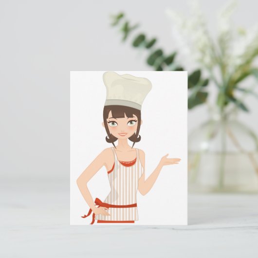 Koch Postkarte (Stehend Vorderseite)