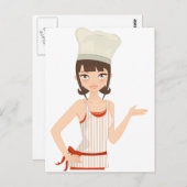 Koch Postkarte (Vorne/Hinten)