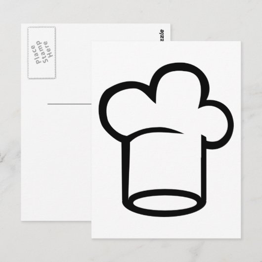 Koch Postkarte (Vorne/Hinten)
