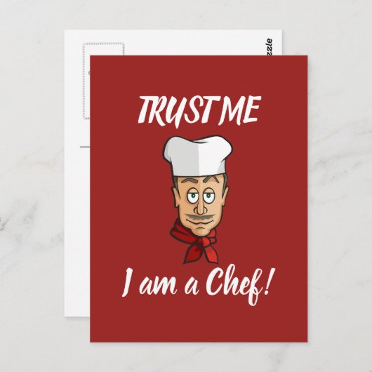 Koch Postkarte (Vorne/Hinten)