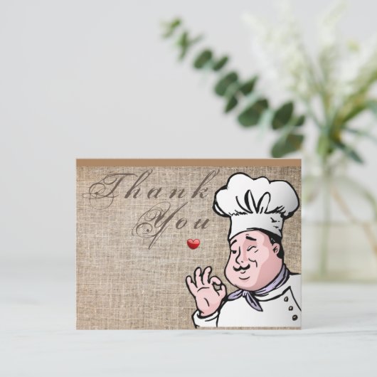 Koch Postkarte (Stehend Vorderseite)