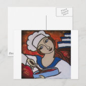 Koch Postkarte (Vorne/Hinten)