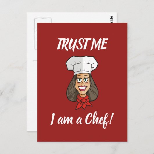 Koch Postkarte (Vorne/Hinten)