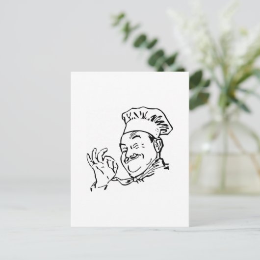 Koch Postkarte (Stehend Vorderseite)