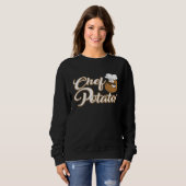 Koch Potato Kochen Sweatshirt (Vorne ganz)