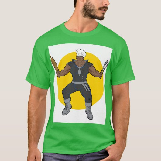 Koch Power Man T-Shirt (Vorderseite)