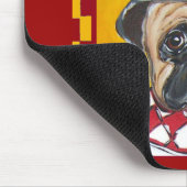 Koch Pug Mousepad (Ecke)