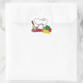 Koch Quadratischer Aufkleber (Tasche)