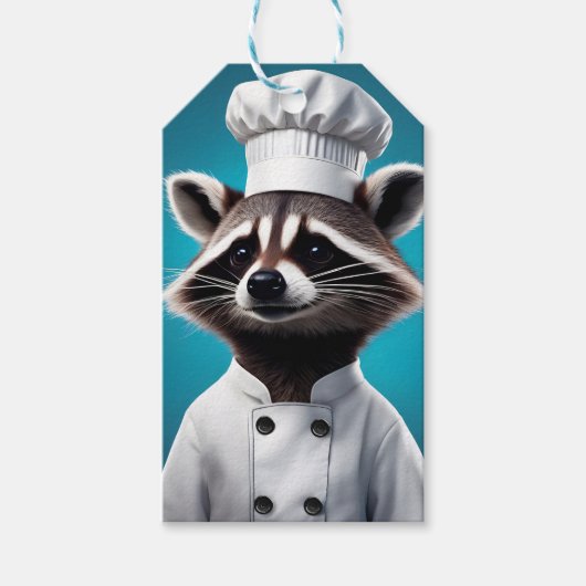Koch Raccoon Geschenkanhänger (Vorderseite)