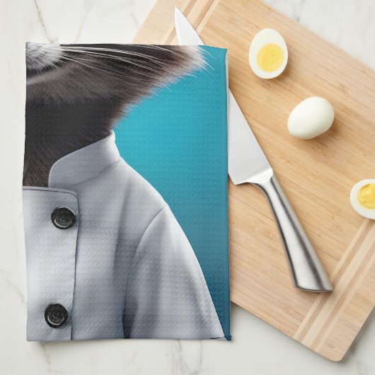 Koch Raccoon Geschirrtuch (Viertel Falte)